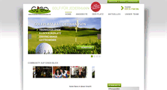 Desktop Screenshot of golfplatz-badoeynhausen.de